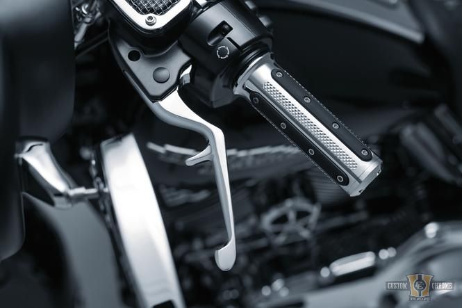 Trigger Hand Control Levers Chrome For Harley-Davidson