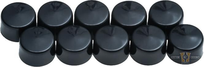 Kool Kaps Bolt Cover Black Gloss For Harley-Davidson