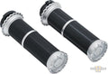 Riot Grips Silver 1" Cable operated For Harley-Davidson