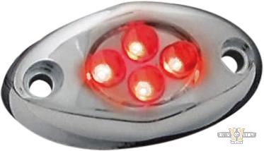 Accent Light Red LED For Harley-Davidson