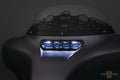 Fairing Vent Accent Light Chrome LED For Harley-Davidson