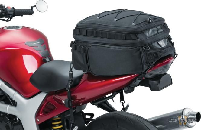 Roamer Tail Bag Black For Harley-Davidson