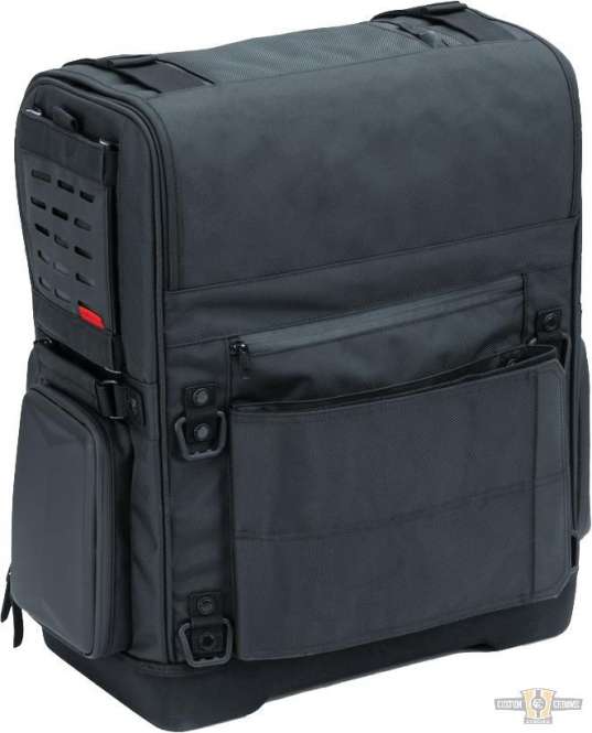 XS Odyssey Bag Black Rear For Harley-Davidson