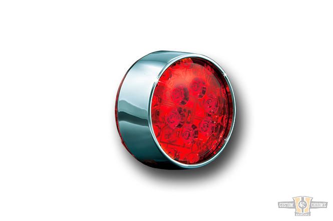 Bullet-Style LED Turn Signal Insert Red For Harley-Davidson