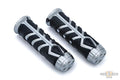 Spear Grips Chrome 7/8" Throttle By Wire For Harley-Davidson
