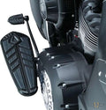 Spear Floorboard Inserts Black, Satin For Harley-Davidson