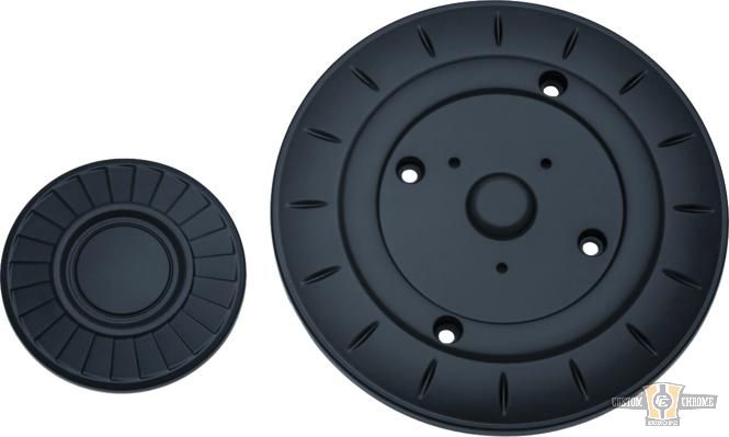 Aztec Primary Cover Black For Harley-Davidson