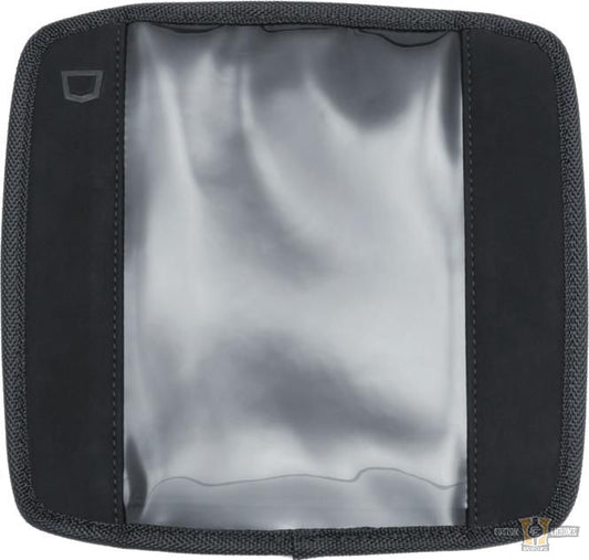 Quick-Stash XL Magnetic Device Tank Pouch Black For Harley-Davidson