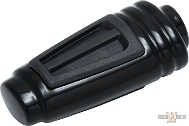 Comfort Shift/Brake Peg Black, Gloss For Harley-Davidson