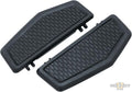 Hex Driver Floorboards Black, Satin For Harley-Davidson