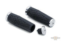 Hex Grips Chrome 7/8" Cable operated Throttle By Wire For Harley-Davidson