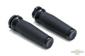 Thresher Grips Black 1" Satin Cable operated For Harley-Davidson