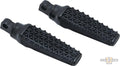 Thresher Pegs Black, Satin For Harley-Davidson