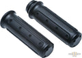 Heavy Industry Grips Black 1" Satin Throttle By Wire For Harley-Davidson