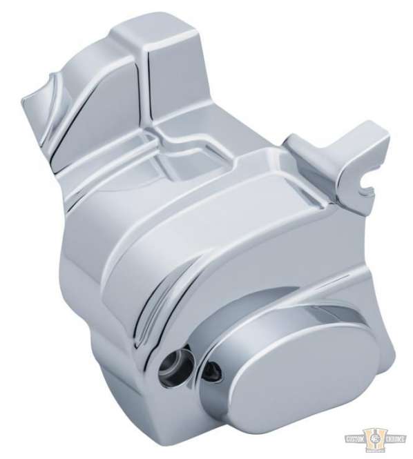 Precision Lower Engine Cover Chrome For Harley-Davidson