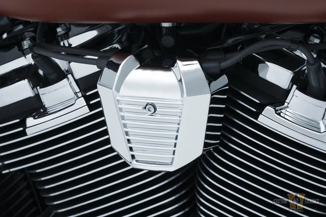 Precision Coil Cover Chrome For Harley-Davidson