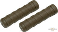 Classic Wrap Grips Brown 1" Cable operated Throttle By Wire For Harley-Davidson