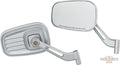 Dillinger Mirrors Silver For Harley-Davidson