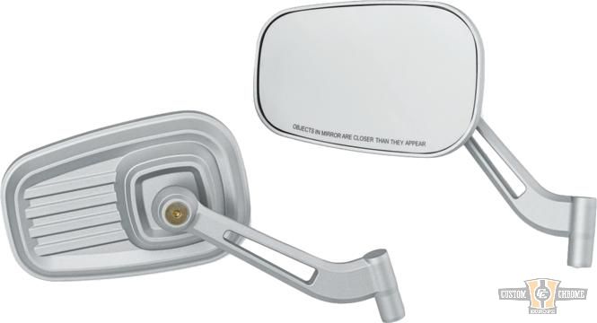 Dillinger Mirrors Silver For Harley-Davidson