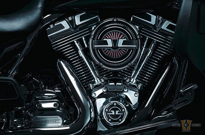 Rocker Cover Accent Black For Harley-Davidson