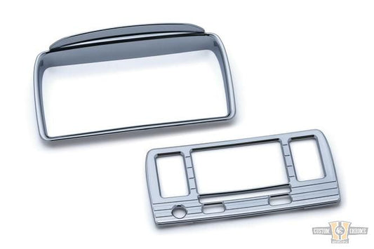 Tri-Line Stereo Trim Chrome For Harley-Davidson