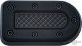 Heavy Duty Brake Pedal Pad Black, Satin For Harley-Davidson