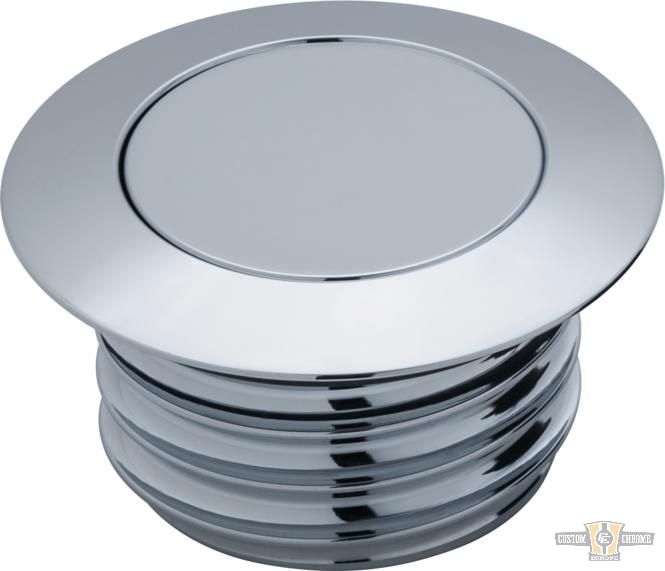 Flush Mount Pop-Up Gas Cap Chrome For Harley-Davidson