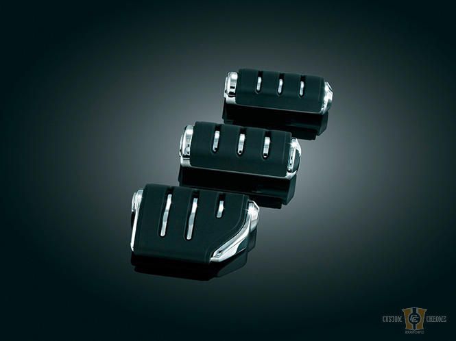 Trident Dually ISO Pegs Without Adapters Chrome For Harley-Davidson