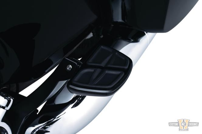 Kinetic Mini Floorboard Black, Gloss For Harley-Davidson