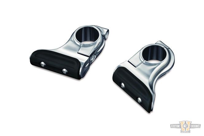 Toe Rest Cruise Peg Chrome For Harley-Davidson