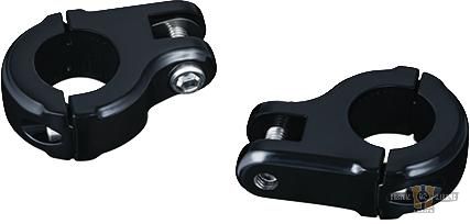 Brute Highway Peg Mounts Black, Gloss For Harley-Davidson