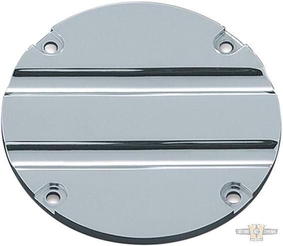 Blood Groove Trap Door for Standard Hypercharger Chrome For Harley-Davidson