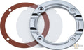 Clear Trap Door for Standard & Blood Groove Hypercharger Chrome For Harley-Davidson