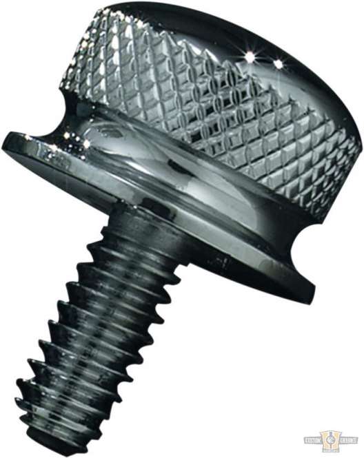 Knurled Seat Screw For Harley-Davidson