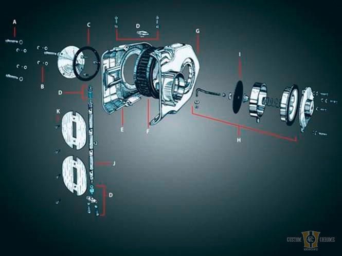 Trap Door Gasket For Harley-Davidson