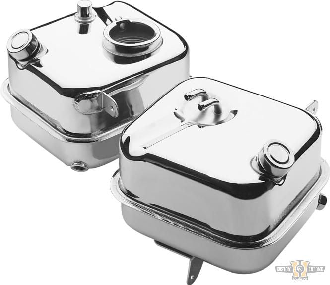 OEM-Style Oil Tank Chrome For Harley-Davidson