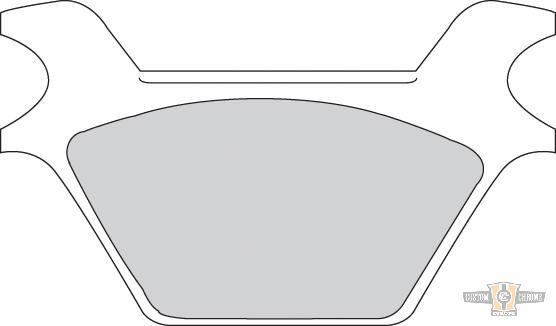 Organic Replacement Brake Pads For Harley-Davidson