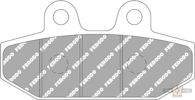 Sintered Replacement Brake Pads For Harley-Davidson