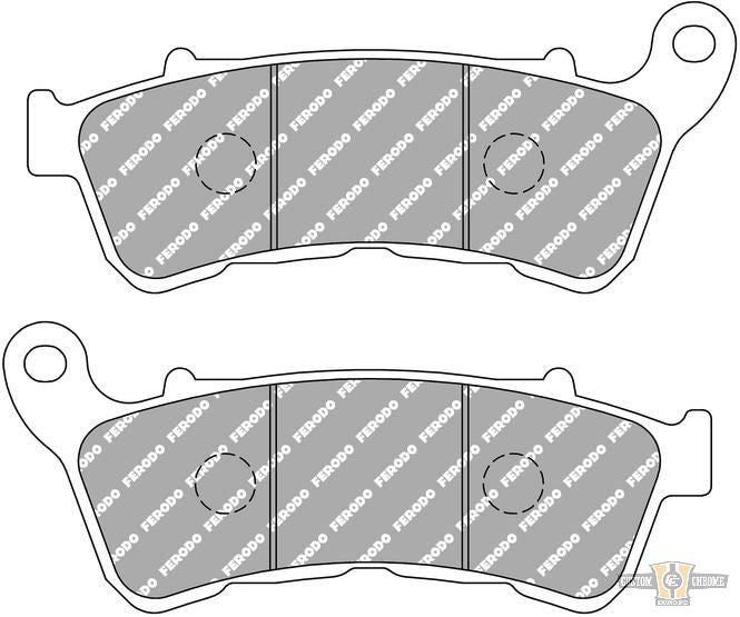 Sintered Replacement Brake Pads For Harley-Davidson