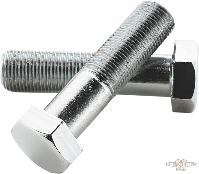 Swingarm Pivot Bolt Chrome Hex head For Harley-Davidson