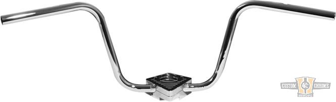 310 Ape Hanger Handlebar Non-Dimpled Chrome 1" For Harley-Davidson