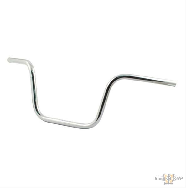 310 Ape Hanger Handlebar Dimpled Chrome 1" For Harley-Davidson