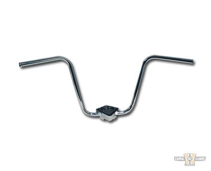 410 Ape Hanger Handlebar Non-Dimpled Chrome 7/8" For Harley-Davidson