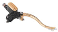 Deluxe Brake Master Cylinder Kit Black 14 mm For Harley-Davidson