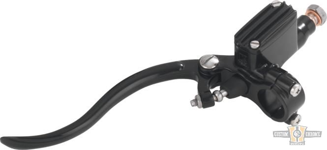 Deluxe Clutch Master Cylinder Kit Black 14 mm For Harley-Davidson