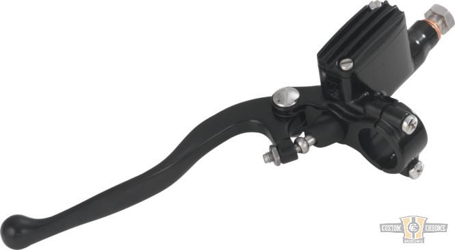 Classic Brake Master Cylinder Kit Black 12 mm For Harley-Davidson