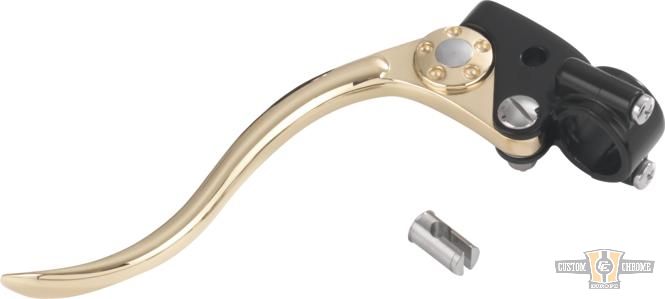 Deluxe Clutch Cable Perch Assembly Black For Harley-Davidson