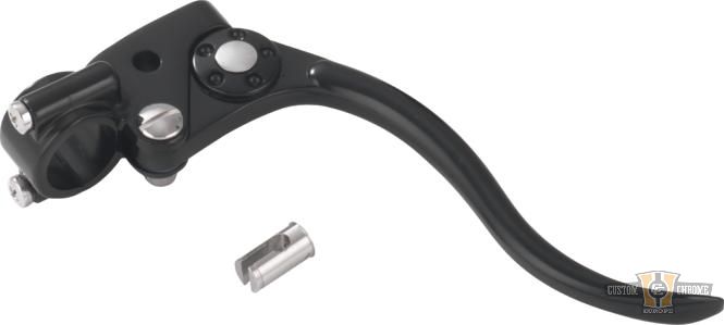 Deluxe Brake Perch Assembly Black For Harley-Davidson