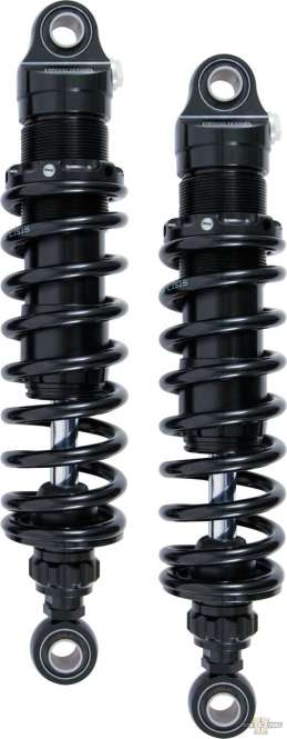 S36DR1L Blackline Road & Track 329mm Twin Shocks For Harley-Davidson