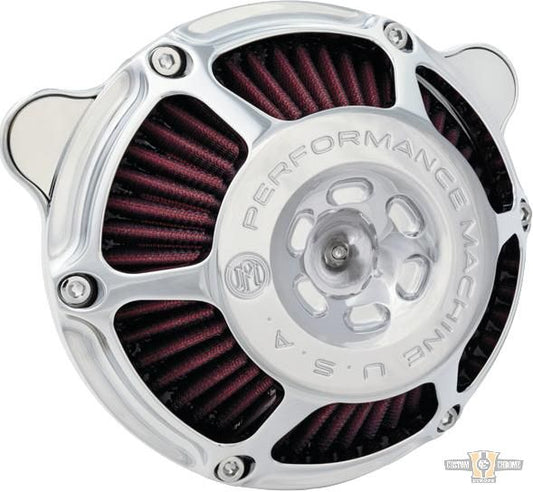 Max HP Air Cleaner Chrome For Harley-Davidson